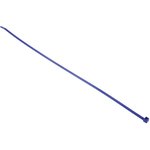 111-05404 T50L-PA66-BU, Cable Tie, 390mm x 4.6 mm, Blue Polyamide 6.6 (PA66), Pk-100
