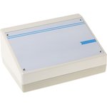 A9082065+A9180001, DeskCase 190 Series White ABS Desktop Enclosure ...