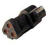 DT04-3P-CE03, DT04, DT Female 3 Way Connector Assembly for use with Automotive ...