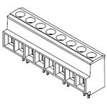 39910-0103, 39910 Series PCB Terminal Block, 3-Contact, 10.16mm Pitch ...