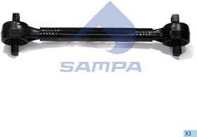 Фото 1/2 095.319, Штанга реактивная SCANIA P,G,R,T,4 series верхн. ведущей балансир. тележки (568x115x19мм) SAMPA