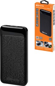 SQ1703-0006, Внешний аккумулятор "Юкон 6", 10 000 mAh, 2.4 А, 2 USB, Type-C