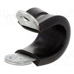 SGB-07, Хомуты, dпетли: 7мм, W: 13мм, сталь, Материал корпуса: EPDM