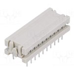 220F10099X, Переходной разъем; PIN: 20; DIL 7,62мм; IDC,THT; на шлейф; 1,27мм