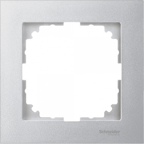 Фото 1/4 Schneider Electric Merten SM M-Pure Алюминий Рамка 1-ая