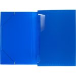 Папка на резинках Attache, А4, 6 отдел, 700мкм, синяя