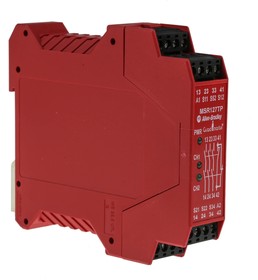 Фото 1/4 440R-N23131, Single-Channel Light Beam/Curtain, Safety Switch/Interlock Safety Relay, 115V ac, 3 Safety Contacts