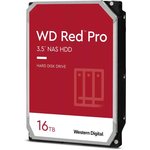 Жесткий диск WD SATA-III 16Tb WD161KFGX NAS Red Pro (7200rpm) 512Mb 3.5"
