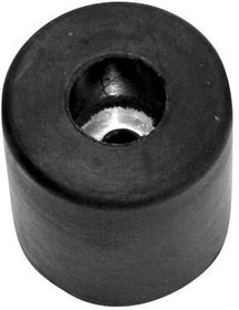 Фото 1/2 9145, Rubber Foot with Metal Washer - 1 1/2" Diameter x 1 1/2" Thickness
