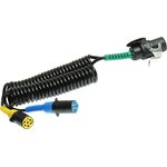 05RF021145, Кабель электрический прицепа N-type+S-type 15-полюсный сдвоенный L=4500мм ALSA