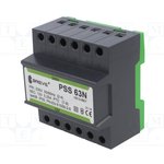 PSS63N/230/12V, Трансформатор: сетевой, 63ВА, 230ВAC, 12В, DIN, IP30, Кл.изоляции: B