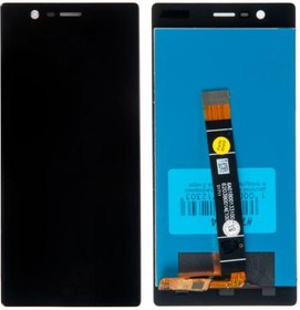(Nokia 3) дисплей в сборе с тачскрином (модуль) для Nokia 3 черный