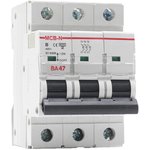 Модульный автоматический выключатель ВА47-MCB-N-3P-B32-AC