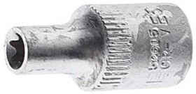 Фото 1/2 RF-52605, Головка торцевая 1/4" TORX Е5 L=25мм ROCKFORCE