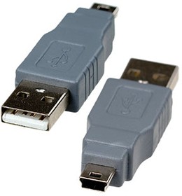 Фото 1/2 6-092, переход USB A "шт" - mini B 5pin "шт"