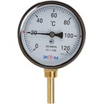 Термометр биметаллический ЭКОМЕРА L=40 радиальный БТ-1-100-120С-L40-РИ