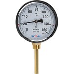 Биметаллический термометр ЭКОМЕРА радиальный БТ-1-100-160С-L60-РИ