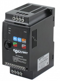 5,5 кВт (вх: 1ф x 220В / вых: 3ф х 220В) Преобразователь INNOVERT ISD552M21E mini PLUS, выходной ток 24 А