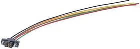 M80-FC20668F2-0150L, Rectangular Cable Assemblies 2X3 FML J-TEK SINGLE WITH HEX SOCKET J/S