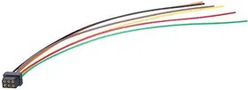 M80-FC20668L0-0150L, Rectangular Cable Assemblies 2X3 FML L-TEK SNGL