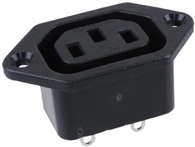 Фото 1/2 SPC4627, CONNECTOR, POWER ENTRY, RECEPTACLE, 15A