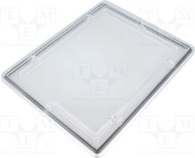 4.423.002, Inspection windows; polycarbonate; 151x190x7.5mm