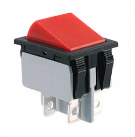 2641LH/2A216000L0, Rocker Switches DPST ON-OFF 16A 125V