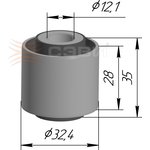 1239-4056, Сайлентблок тяги Ford Focus I, II 98-; Mazda 3 (BK, BL) ...