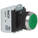 L21AH20L, L21 Series Illuminated Push Button Switch, Screw Mount, 22mm Cutout ...