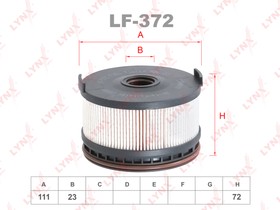 LF372, Фильтр топливный