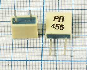 Керамические резонаторы 455кГц с двумя выводами РП455; №пкер 455 \C08x4x08P2\\\\РП455\2P-1 аналог [ZTB455E]