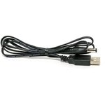 2697, Adafruit Accessories USB to 2.1mm Male Barrel Jack Cable - 22AWG & 1 meter