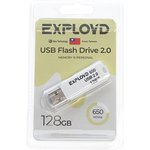EX-128GB-650-White, Карта памяти USB 128GB EXPLOYD