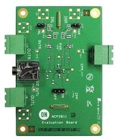 NCP2811AFCT1GEVB, Audio IC Development Tools NCP2811 EVALUATION BOARD