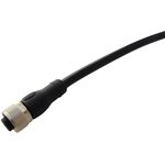 2TLA020056R5100, Соединительный кабель; M12; PIN: 8; 3м; вилка; макс.80°C; ПВХ; 36ВDC