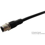 2TLA020056R5100, Соединительный кабель; M12; PIN: 8; 3м; вилка; макс.80°C; ПВХ; 36ВDC