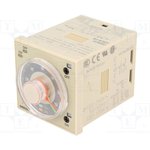 H3CR-F8 100-240AC/100-125DC, Реле времени, 0,05с-30ч, DPDT, 250ВAC/5А, Uпит ...