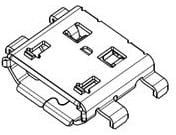 Фото 1/2 47642-1001, USB Connectors uUSB B Rec MidMt FlangelesTH1.52 0.70