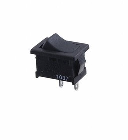 RA12131100, Rocker Switches 10A 125VAC Solder Off-On