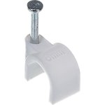 Plastic bracket with nail round SPK 8 40pcs. pack.40pcs 49460