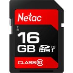 Носитель информации Netac P600 16GB SDHC U1/C10 up to 80MB/s, retail pack