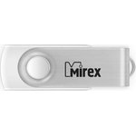13600-FMUSWT64, Флеш накопитель 64GB Mirex Swivel, USB 2.0, Белый