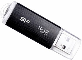 Фото 1/6 Флеш Диск Silicon Power 128Gb Blaze B02 SP128GBUF3B02V1K USB3.1 черный