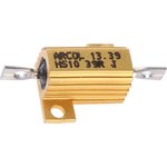 HS10 39R J, 39 10W Wire Wound Chassis Mount Resistor HS10 39R J ±5%