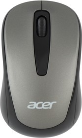 Фото 1/8 Мышь Acer OMR134 серый оптическая (1000dpi) беспроводная USB для ноутбука (2but)