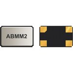 ABMM2-25.000MHZ-E2-T, 25MHz Crystal Unit ±20ppm SMD 4-Pin 6 x 3.6 x 1.2mm