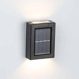 Светильник уличный ЭРА ERAFS024-02 на солнечной батарее настенный Практик 2 LED 7*3*10 см Б0057592
