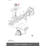 1214054G00, КОЛЬЦА ПОРШНЕВЫЕ SZ [ORG]