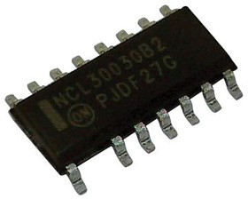 Фото 1/2 NCL30030B2DR2G, LED DRIVER, FLYBACK, 150KHZ, SOIC-16