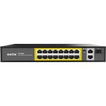 Коммутатор Netis P116GH (L2) 16x100Мбит/с 2x1Гбит/с 1SFP 16PoE 16PoE+ 240W ...